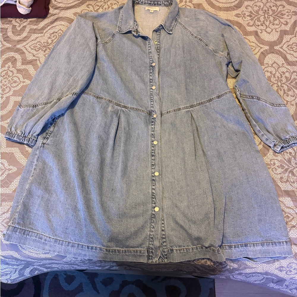 Habitual Light Blue Denim Dress